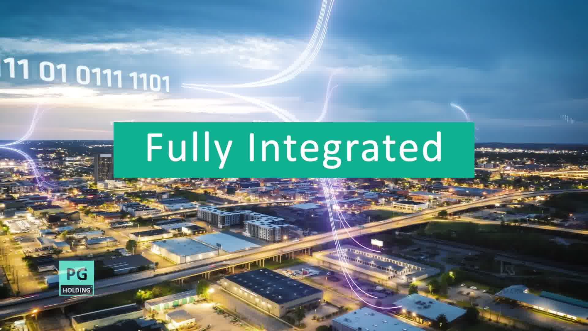 Fully integrated city network concept