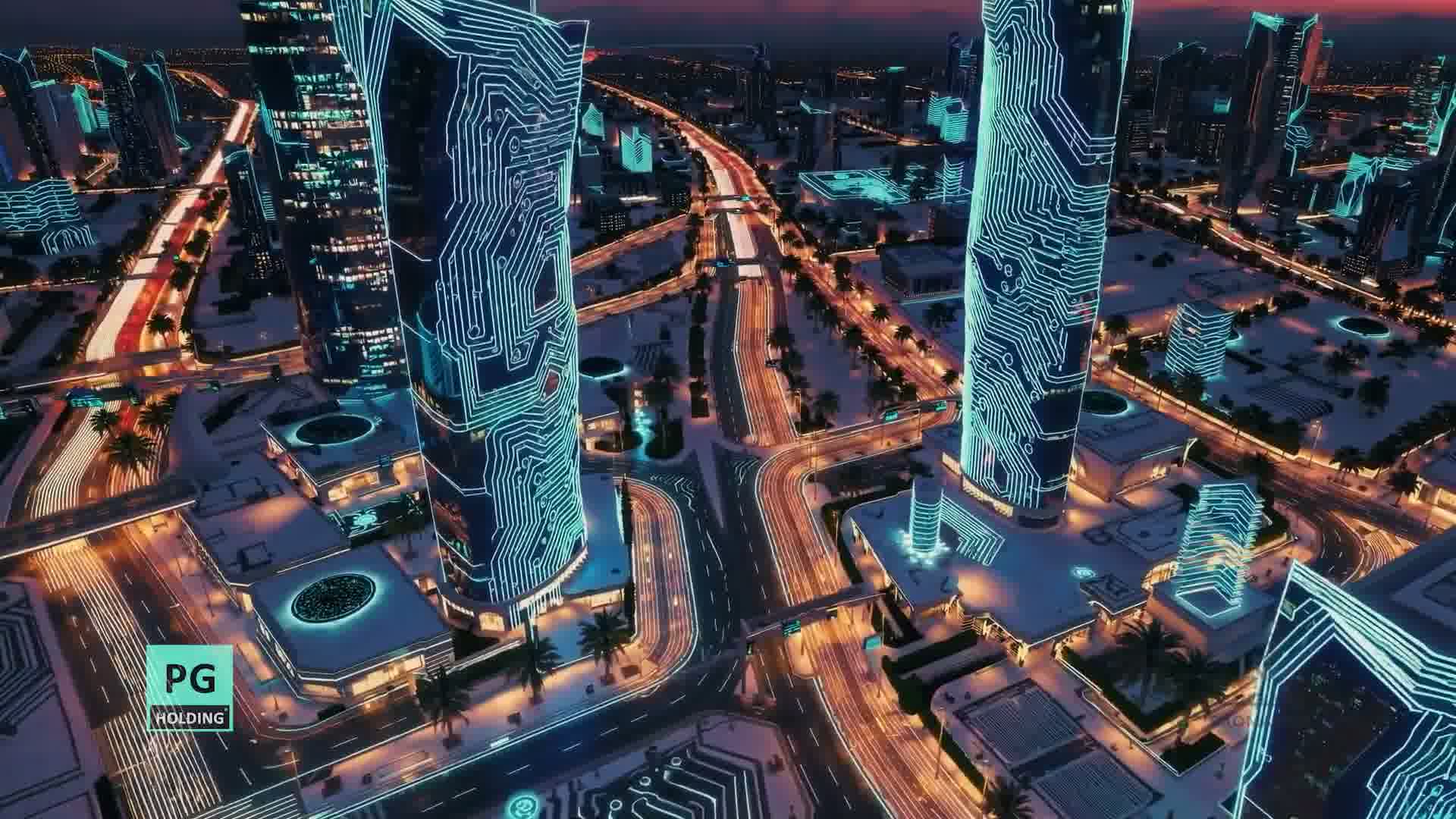 Connected mobility corridor across city